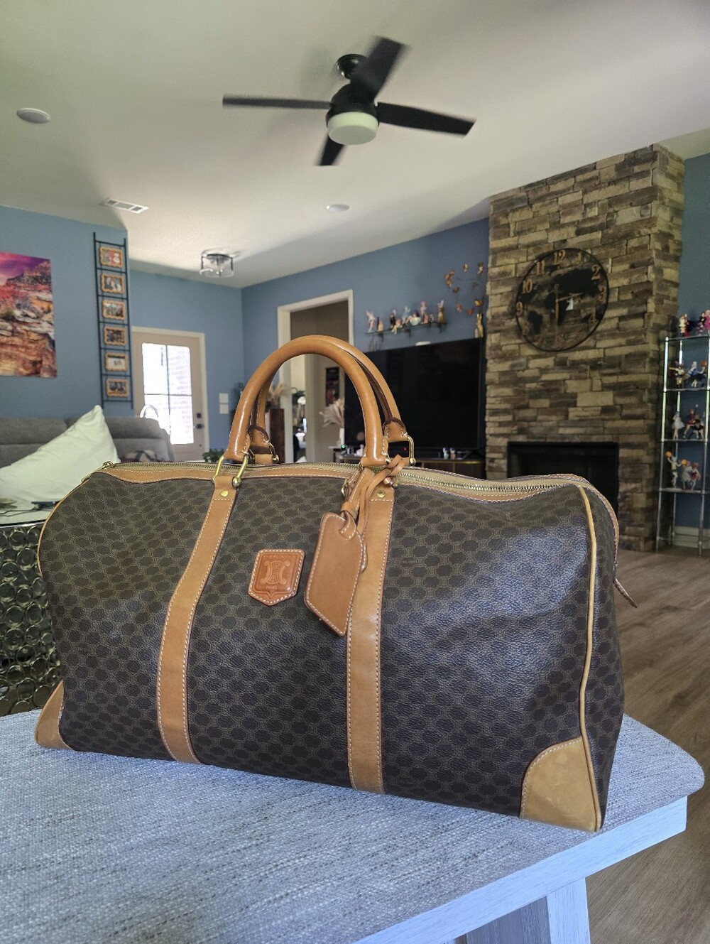 Authentic Celine Macadam Travel Duffel Bag ( 50cm )